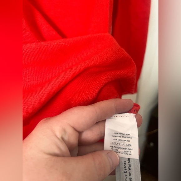 J. Crew Women’s Medium Crew Neck Half Sleeve 100% Merino Wool Pullover Sweater - Picture 3 of 7